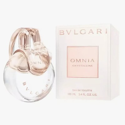 Omnia Crystalline by Bvlgari 3.4oz/100ml EDT Perfume for Women New Sealed In Box