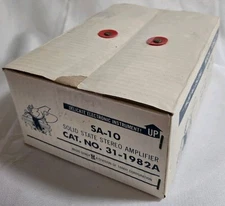 Realistic SA-10 Solid State Stereo Amplifier 31-1982A NEW OPEN BOX Radio shack 