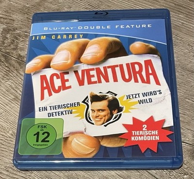    ACE VENTURA 1+2  [DOUBLE FEATURE EDITION JIM CARREY BLURAY COLLECTION]
