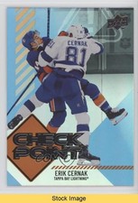 2024-25 Upper Deck Series 1 Checkpoint Erik Cernak #CP-17 READ 0s9c