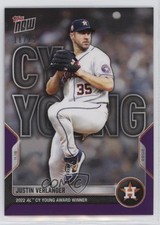 2022 Topps Now Off-Season Purple 18/25 Justin Verlander #OS-36 o7m