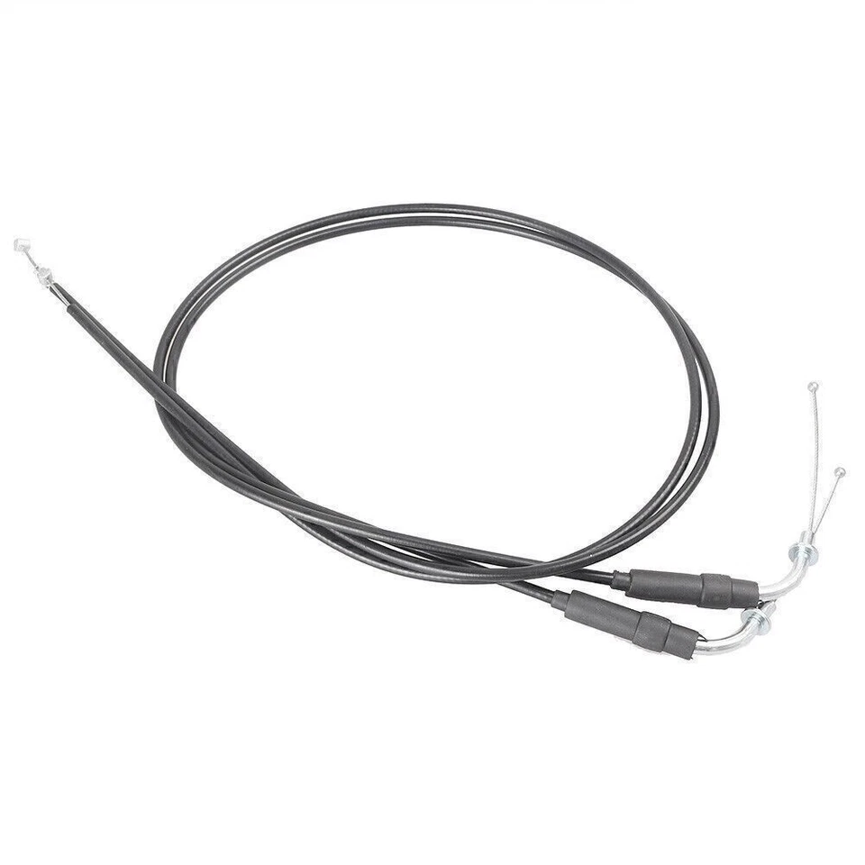 Para Harley Sportster 883 1200 130cm Cables de Acelerador Cable de Repuesto Negro 2x Foto 3 de 4
