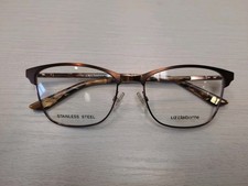 Liz Claiborne L649 OFG4 Brown Frame 52-16-135 Spring Hinge