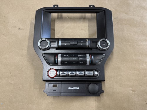 2015-2017 Ford Mustang GT Face Plate Premium Radio 8 inch Trim Piece - OEM