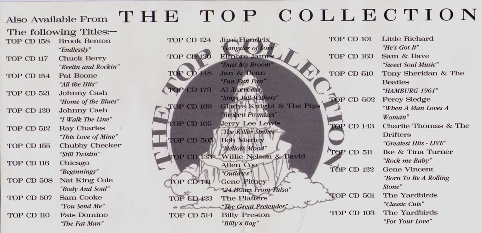 CD - THE BEATLES FEATURING TONY SHERIDAN - THE TOP COLLECTION HAMBURG 1961 n.m. - Bild 2 von 3