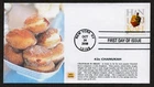 USA, SCOTT # 4372, MPG FDC COVER - HANNUKAH HOLIDAY, JELLY DOUGHNUTS, YEAR 2008