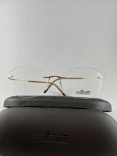 Silhouette 5541 IY 3530 Unisex Eyeglasses Rose 53-17-140