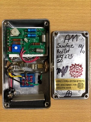 【超貴重】ANALOG.MAN SunFace NKT275 Red Dot ANALOGMAN SUN FACE NKT275 RED DOT FUZZ FACE PEDAL RARE VINTAGE