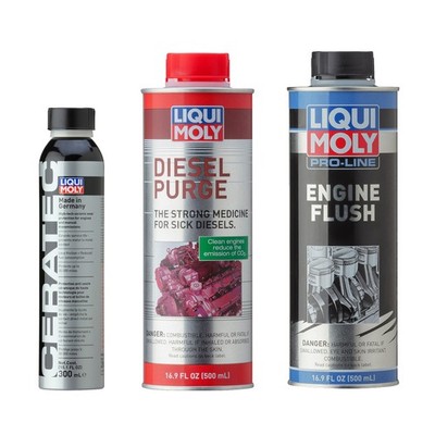 Liqui Moly Pro-Line Engine Flush Diesel Purge & Cera Tec Anti-Wear Additive Kit