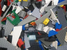 50 LEGO AIRPLANE PIECES PARTS WINGS planes city town airport helicopter lot
