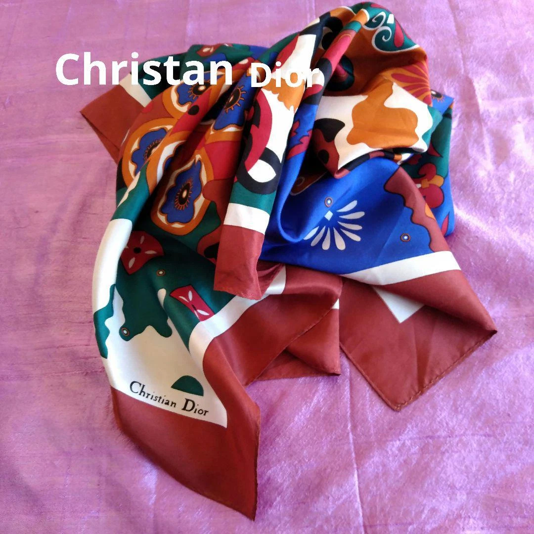 Christian Dior grande écharpe 87 cm 34