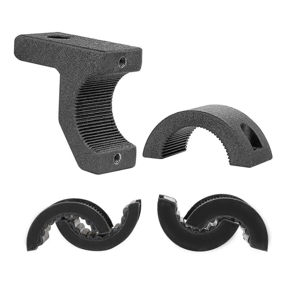 2x 1.25" Soporte de Montaje Abrazaderas Jaula Tubo 0.7" Roll Bull LED 1" Soporte Barra de Luz Foto 4 de 4