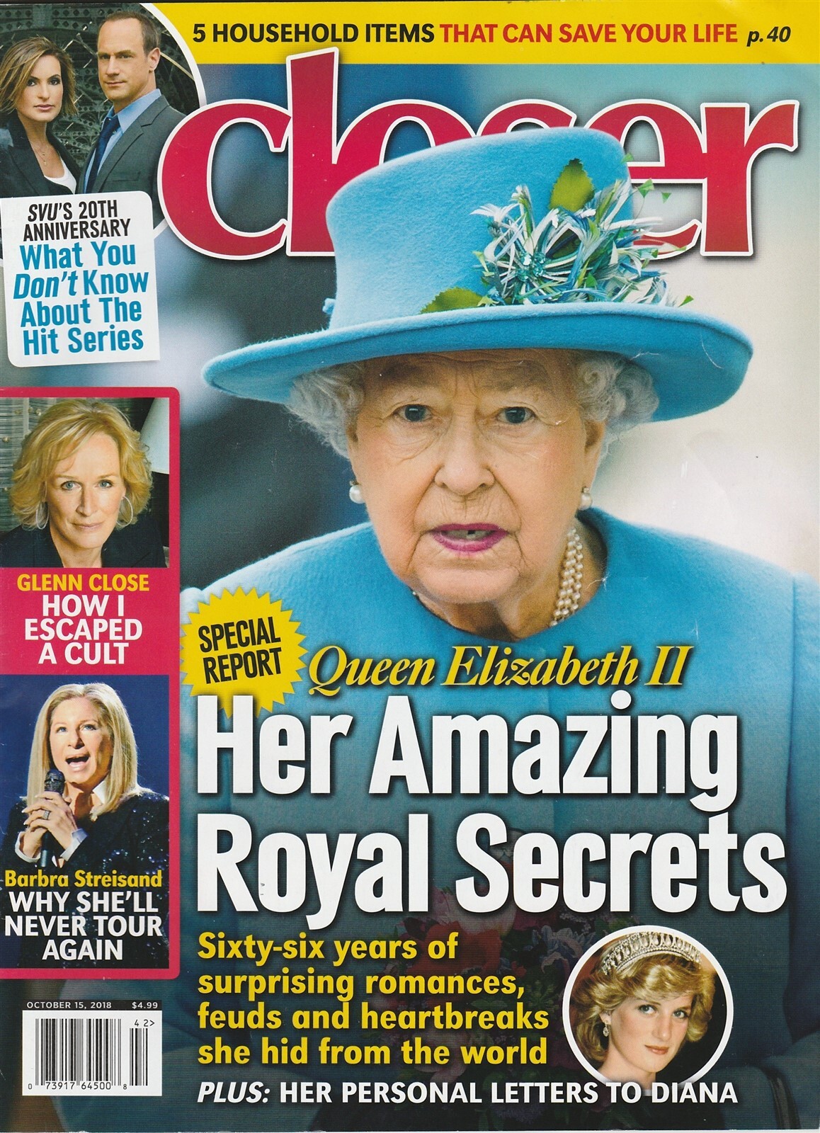 Closer Weekly SECRETS of the QUEEN October 28 2019