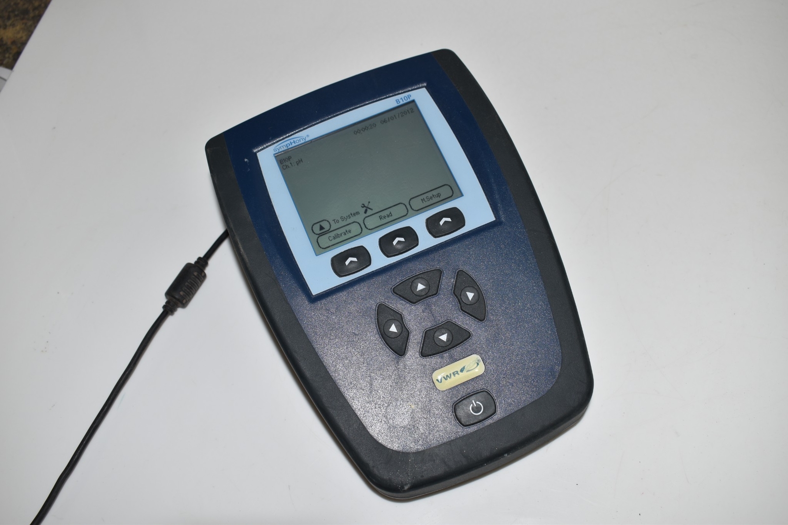 ^^ Medidor de pH de sobremesa VWR B10P sympHony (RRA80)