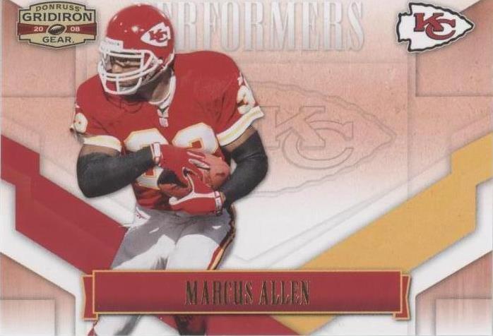 2008 Donruss Gridiron Gear Marcus Allen #P-31 - 1 of 2