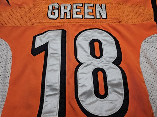 AJ Green Cincinnati Bengals NFL #18 Jersey Size 48 Nike