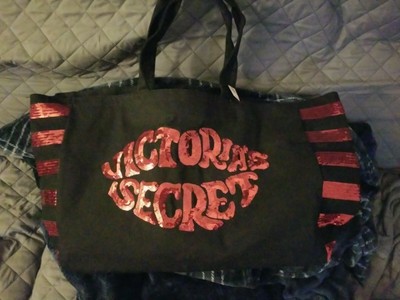 Victoria's Secret Pink Tote Bag Shopper Carry All Logo Large Travel Nwt New Vs Victoria's Secret Pink Tote Bag Shopper Carry All Logo Large Travel Nwt New Vs