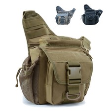Tactical Sling Bag Military Shoulder Bag Pack Cross-body Backpack for Fishing US