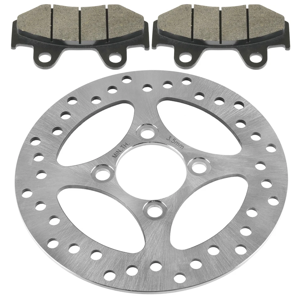 Rear Brake Disc Rotor with Pads For Yamaha Raptor 700 700R YFM700R SE 2013-2024 - Image 4 of 4