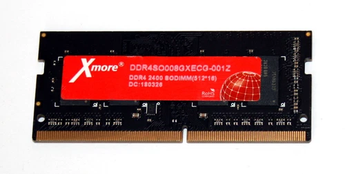 8 GB DDR4-RAM 260-pin SO-DIMM 1,2V DDR4-2400  CL17  'Xmore DDR4SO008GXECG-001Z'