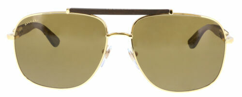 BVLGARI Sunglasses 6059B Gold Crystal Flower Sunglasses 