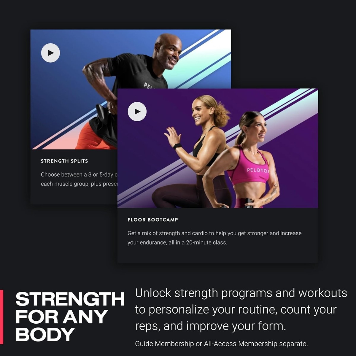 Peloton Guide Strength Training Built-In new original