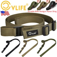 CVLIFE 2 Point Sling 1.25" Wide Tube Webbing with Fast Loop for Outdoor Sports