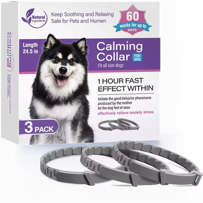 3/4 Pc Dogs Calming Pheromone Collars Adjustable Comfortable Collar Accessories