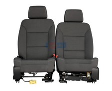 2017-2018 Silverado Sierra Pickup Front Bucket Seats Black Cloth 2017-2018 Silverado Sierra Pickup Front Bucket Seats Black Cloth