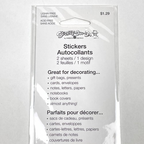 NEW Stickety Doo-Da POLAR BEAR American Greeting Stickers 2 Sheets - Picture 5 of 5