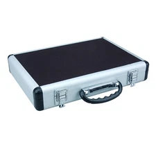 All In One Universal Hand Gun Cleaning Box Kit Tool Set with Aluminum Case