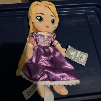Disney Princess RAPUNZEL Small Plush Doll 2024 New with Tag 15