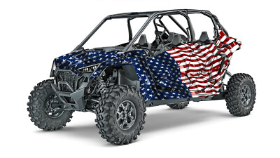 2020+ Polaris RZR Pro XP 4 Ultimate Design A-Flag Decal Graphic Kit ...
