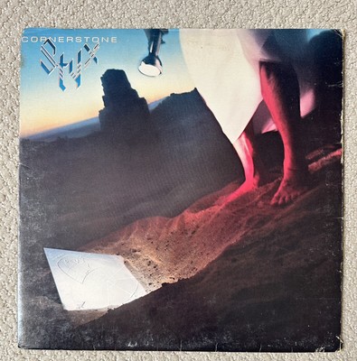 Styx Cornerstone Vinyl LP 1979 A&M SP-3711 Gatefold VG+/VG+