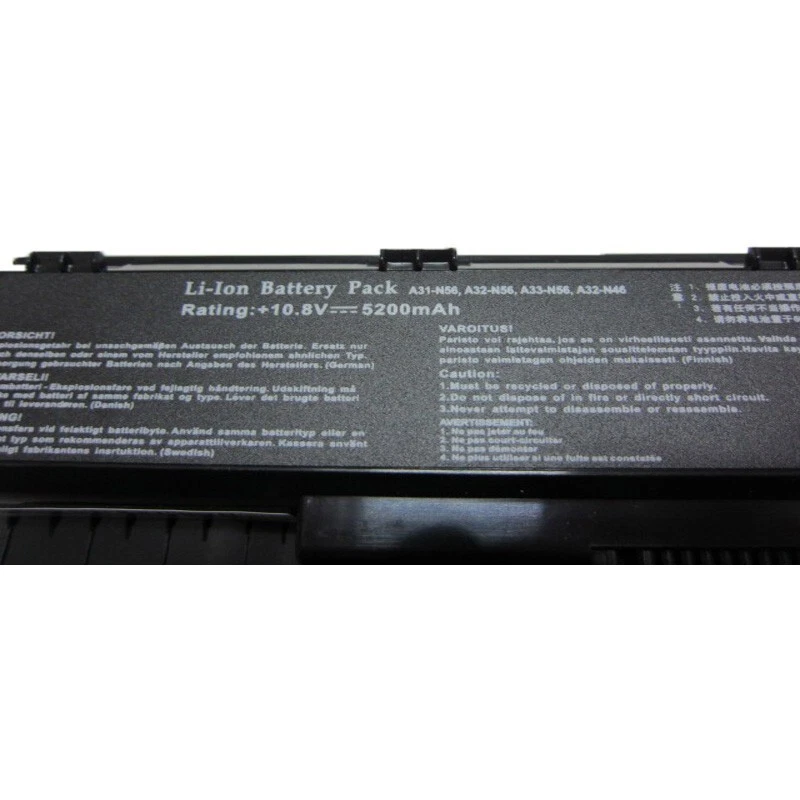 Batterie pour asus N56VV N56VZ N76 N76V N76VB N76VJ N76VM N76VZ A32-N56 - Photo 4/4