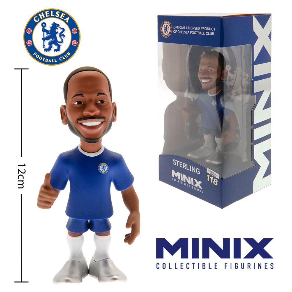 Raheem Sterling (Chelsea F.C.) 12cm MINIX Football Collectable Figure