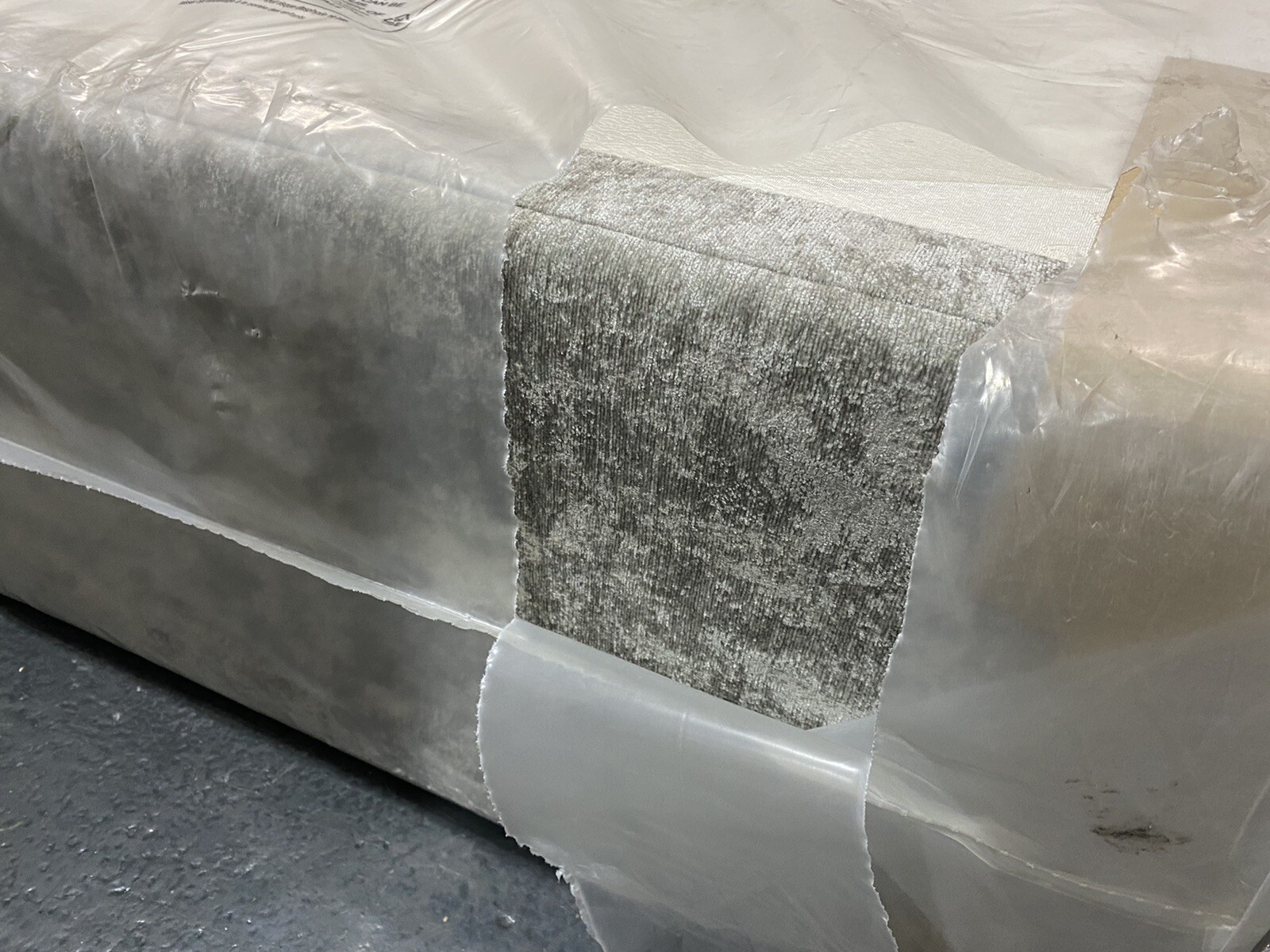 Bensons For Beds Staples Long Single Divan Base Lush Silver 2 Drawer eBay