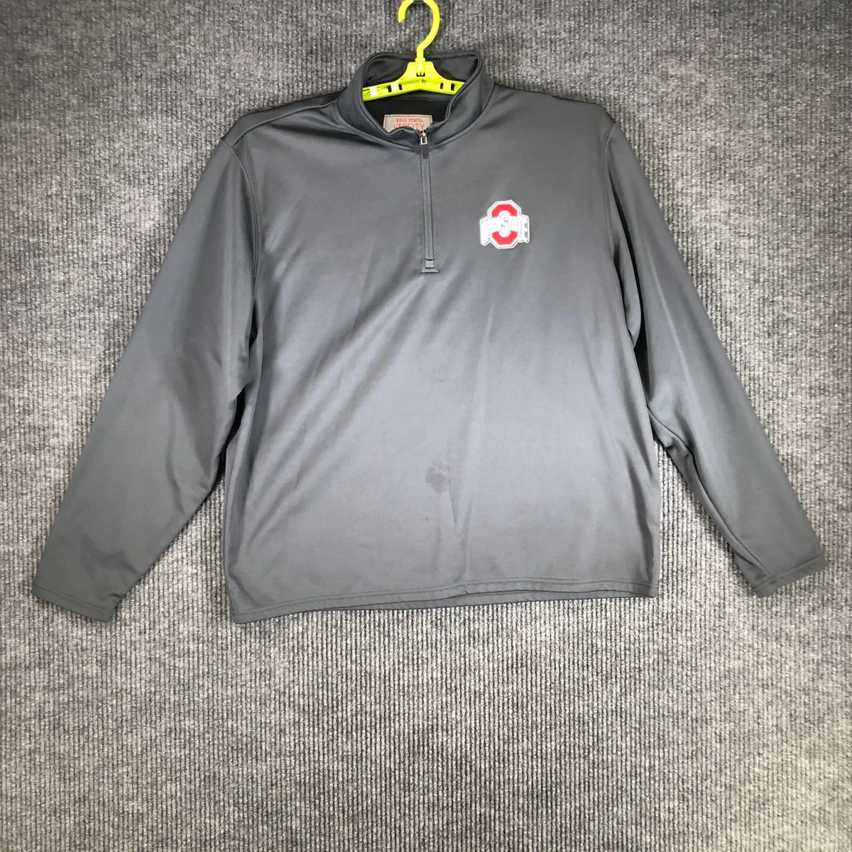 Ohio State Varsity Authentic Apparel Mens Fleece Pullover Size XL