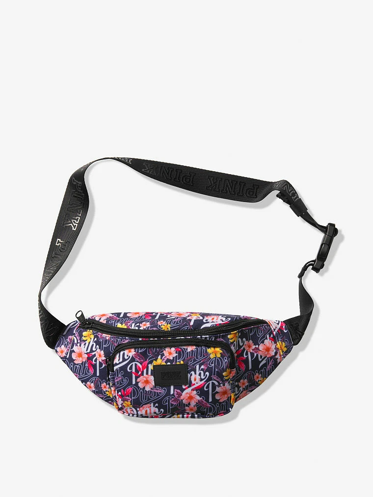 Victoria s Secret Pink Oversized Fanny Pack Belt Bag Tropical