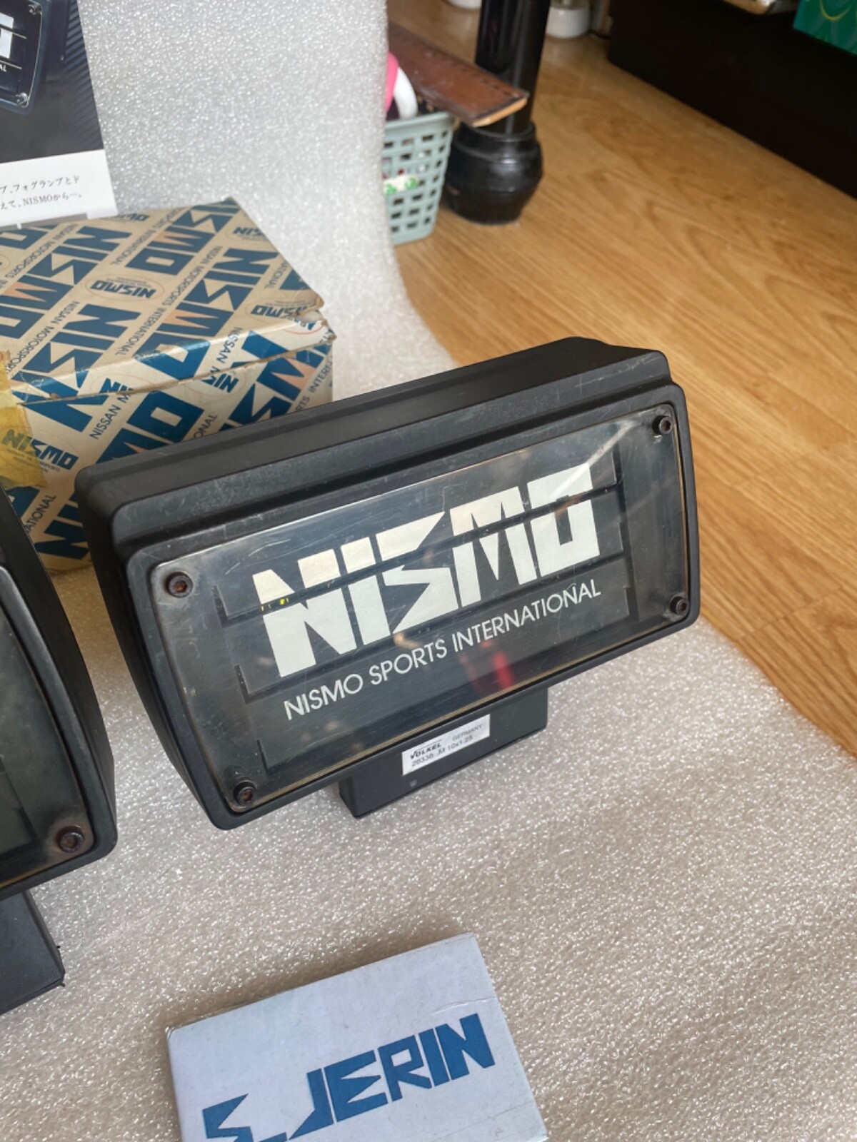 Nismo Old Logo Auto Louvre Fog Lights Rare JDM R30 R31 R32 Z31 R33