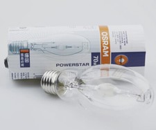 OSRAM HQI-E 70W/N CL E27 Powerstar lampada alogenuri metallici bianco neutro MH lampadina trasparente