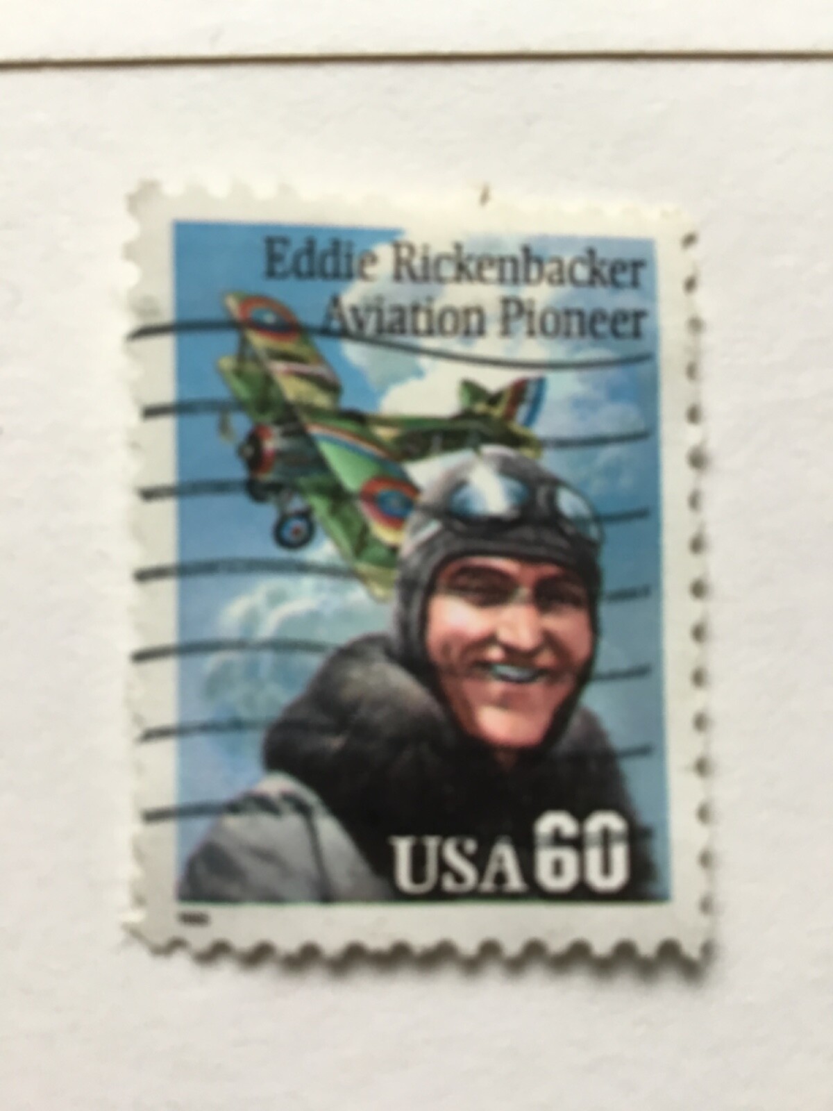 United States of America stamps - Eddie Rickenbacker 60 cents 1995 | eBay