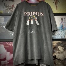 Primus Chacoal Color Reprint T-Shirt Vintage Band AN51764