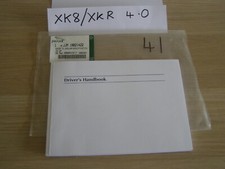 NEW SEALED GENUINE JAGUAR XK8 XKR OWNERS DRIVERS HANDBOOK 2000