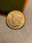 (#101406) Peace Dollar: 1927.  AU.   nice original toning. See video
