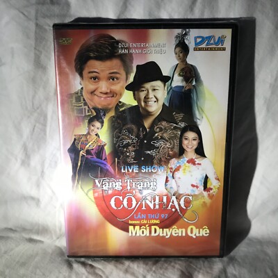 Vietnamese Dvd: Vang Trang Co Nhac Lan Thu 97 Bonus: Cai Luong Moi Duyen Que