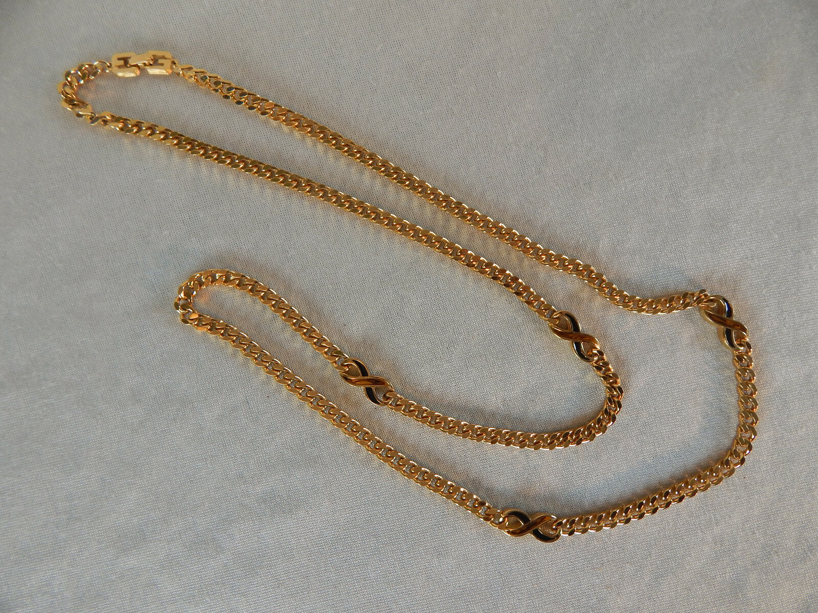 givenchy chain link jelly sandals