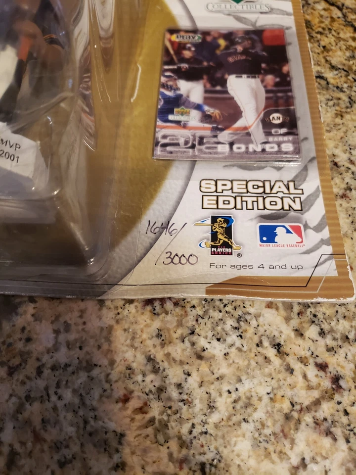 Barry Bonds 2002 Edición Especial Playmakers Bobble Head Giants 1646/3000 - Nuevo Foto 3 de 4