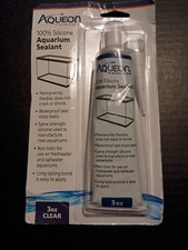NEW Aqueon Aquarium Silicone Sealant Clear 3 Ounces