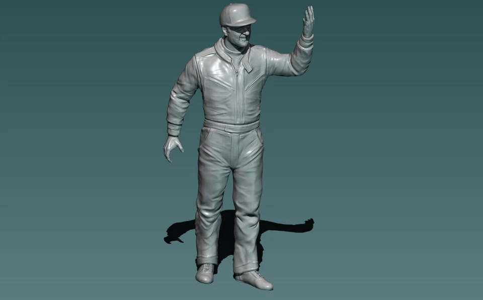 AJ. FOYT CHAMPION RESINA MODELLO 1:12 - Immagine 4 di 4